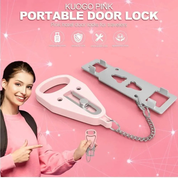 Portable Door Lock - Picture 5 of 7